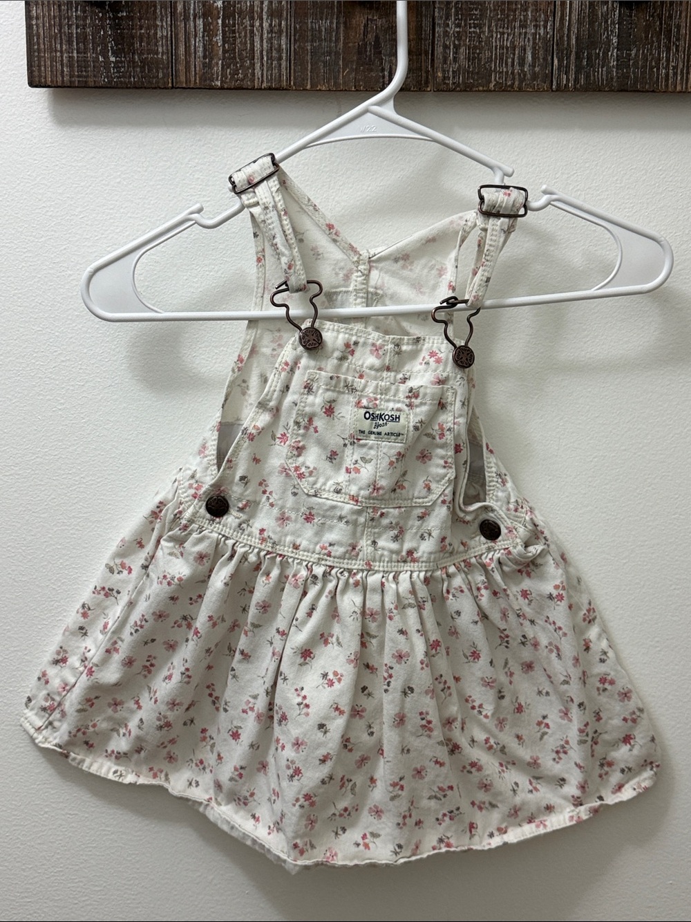 OshKosh B'Gosh Kids Floral Overall Dress